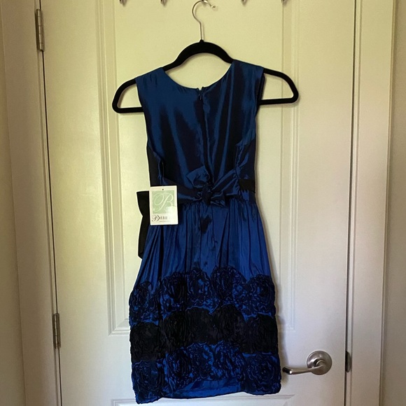 Bonnie Jean dark blue and black dress - Picture 2 of 2